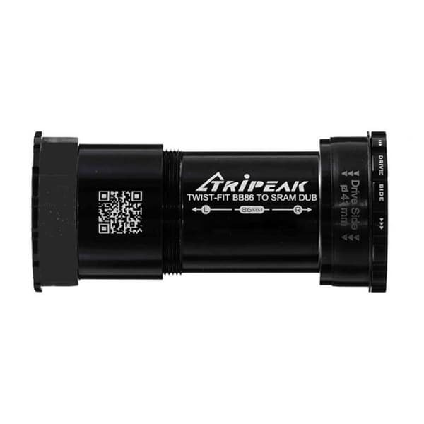 Tripeak Twist Fit Bb86 Sram Dub Steel Vevaxellagerkoppar Silver 86/92 mm