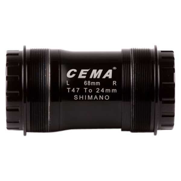 Cema T47 Ceramic Sram Dub Vevaxellagerkoppar Silver 68/73 mm