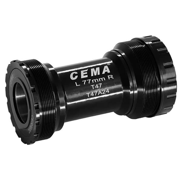 Cema T47a Ceramic Shimano Vevlagerkoppar Silver 24 mm / 77 mm