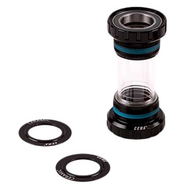 Cema Ita Ceramic Shimano Vevlagerskoppar Durchsichtig 70 mm