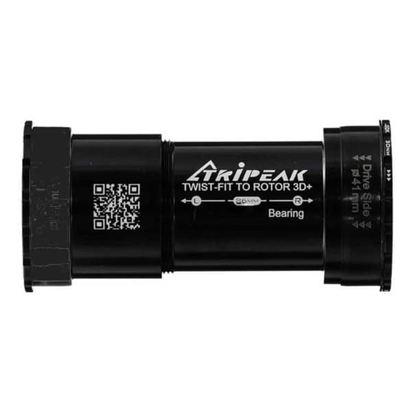 Tripeak Twist Fitt Bb86 Rotor 3d Ceramic Vevlagerskoppar Silver 86/92 mm