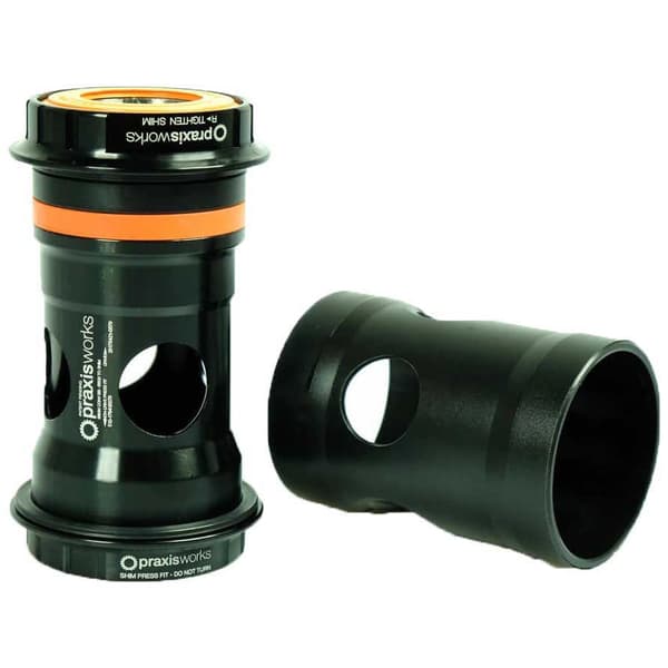 Praxis Road Shimano Bb Conversor 30/pf30 R-collet 68-3001r Orange,Sort 68 mm
