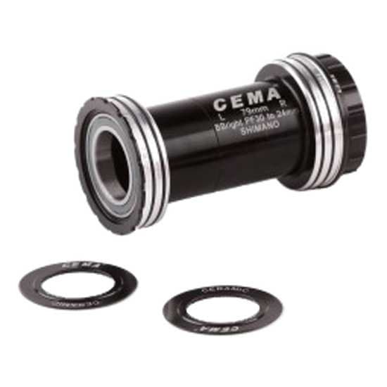 Cema Bbright 46 Ceramic Sram Gxp Vevlagerskoppar Silver 79 mm
