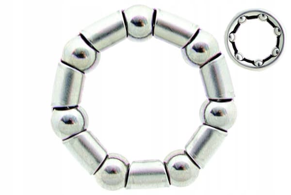 5/16" x 7 kula bur/vinge för BMX-rutschkanor