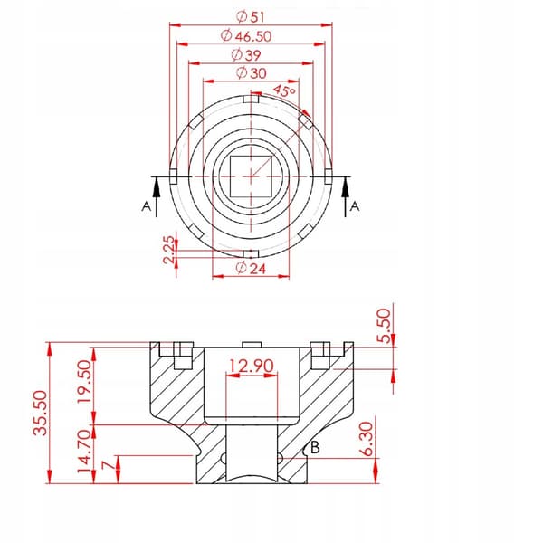 SUPORT BB86 /89 /92 PRESS FIT PRESSED NECO 41mm