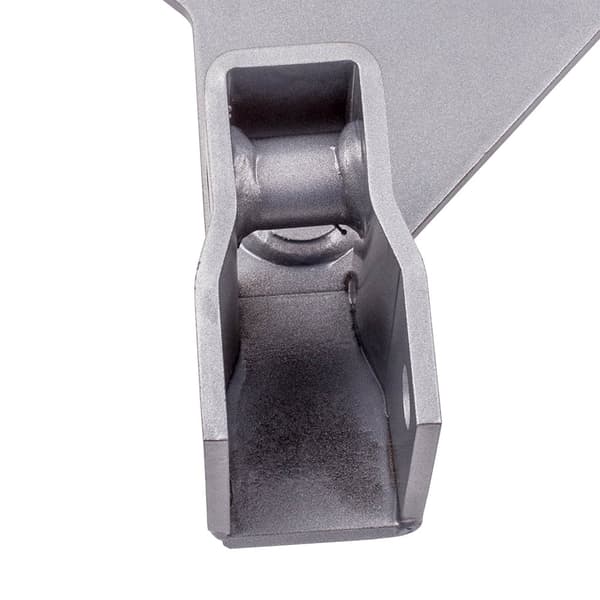 Framspårstänger med sänkbracket, tungt kolstål, precisions CNC-bearbetad, möjliggör installation av däck i plusstorlek.