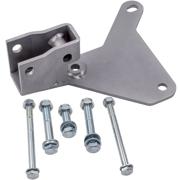 Framspårstänger med sänkbracket, tungt kolstål, precisions CNC-bearbetad, möjliggör installation av däck i plusstorlek.