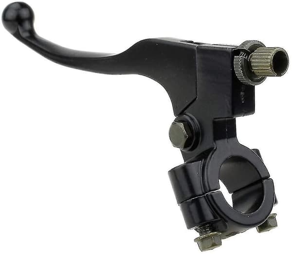 7/8 " universal motorcykel sort venstre kobling bremsehåndtag