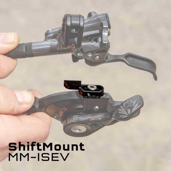 Wolf Tooth I-spec Evo Spare Remote-kaukosäätimeen Shiftmount Matchmarker Musta