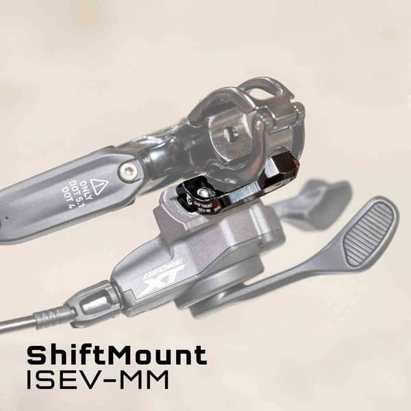 Wolf Tooth I-spec Evo Spare Remote-kaukosäätimeen Shiftmount Matchmarker Musta