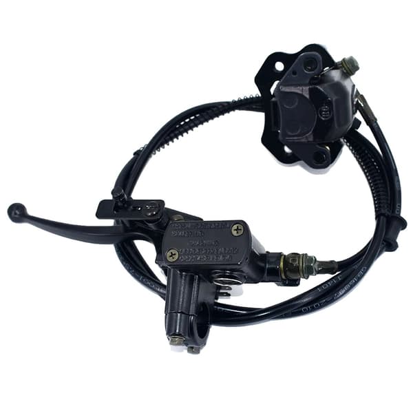 ATV Bakre Bromsspakmontering, Passar 50-150cc Fyrhjuling, Vänster Hand Styrhandtag, Svart