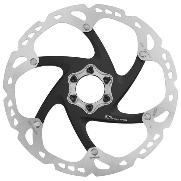 Shimano Bremseskive Deore Xt Rt86 6b Sort,Søvfarvet 160 mm
