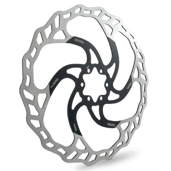 Galfer Bremseskive Wave E-bike 2.0 Mm Sort,Søvfarvet 180 mm