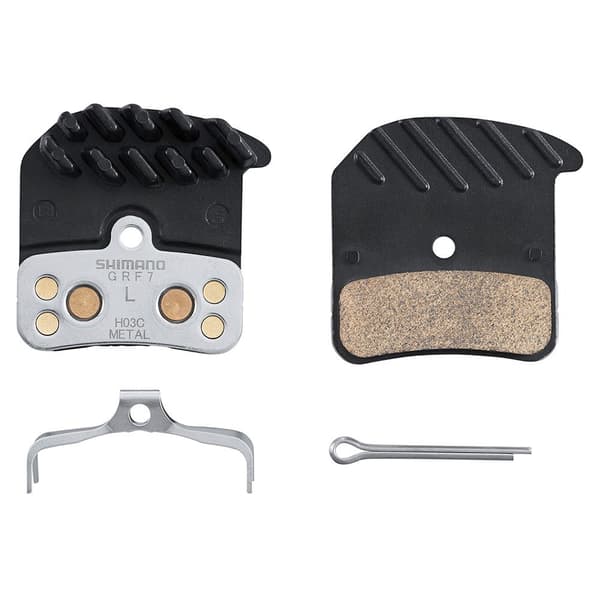 Shimano Bromsbelägg Av Metall H03c Svart
