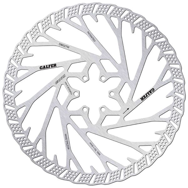 Galfer Skivbroms Shark 6b 1.8 Mm Silver 160 mm