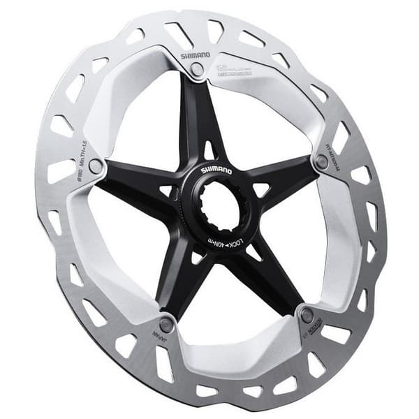 Shimano Bromsskiva Xt Mt800 Center Lock Silver 180 mm