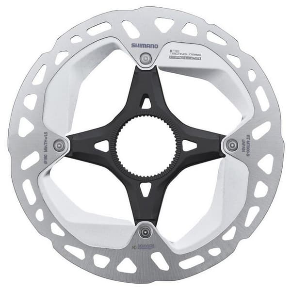 Shimano Bromsskiva Xt Mt800 Center Lock Silver 203 mm