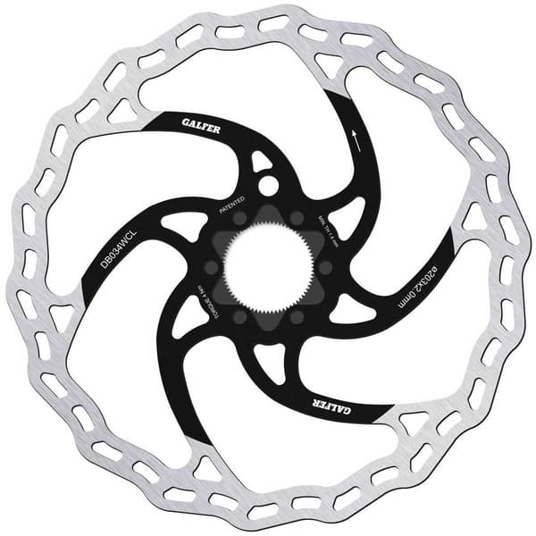 Galfer Skivebremse E-bike Wave Cl 2 Mm Søvfarvet 203 mm