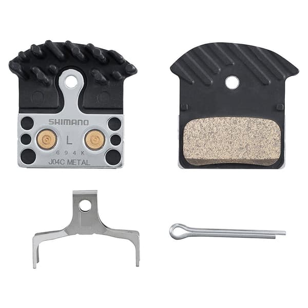 Shimano Metal Bremseklodser J04c Grå