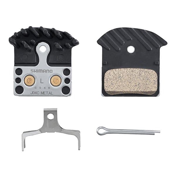 Shimano Metal Bremseklodser J04c Grå