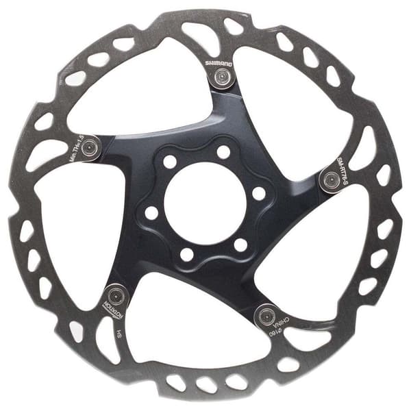 Shimano Bromsskiva Slx M7000 Rt76 6b Svart,Silver 160 mm