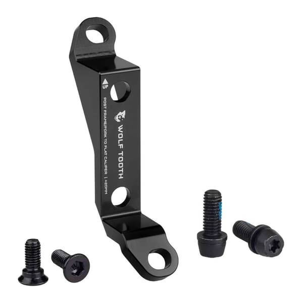 Wolf Tooth Till Plattmonterad Främre Skivadapter Post Silver