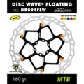Miniatyrbild 2 av 2: Galfer Bromsskiva Wave Floating Disc Svart 180 mm
