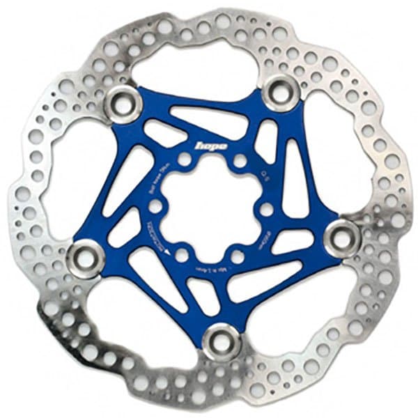 Hope Flytande Skivbroms Silver 160 mm