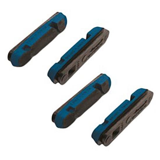 Campagnolo Mille Pack Of 4 Caliper Inserts Blå,Sort