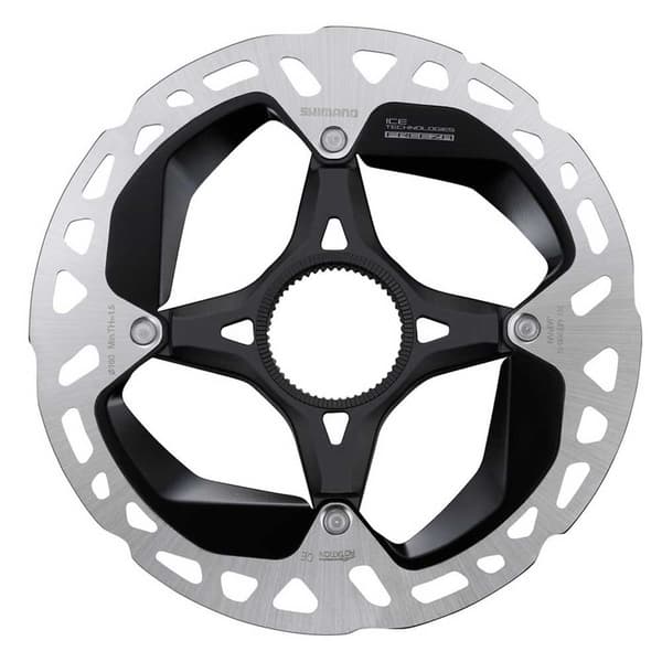 Shimano Skivebremse Med Ring Og Magnet Saint Mt900 Center Lock Søvfarvet 180 mm