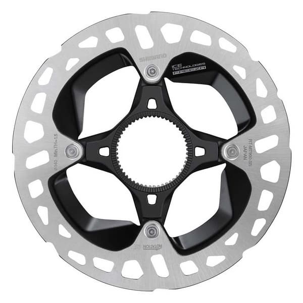 Shimano Skivebremse Med Ring Og Magnet Saint Mt900 Center Lock Søvfarvet 180 mm