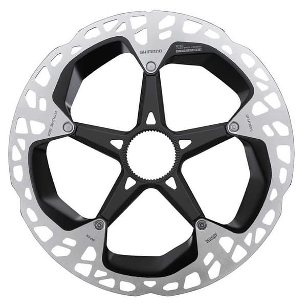 Shimano Skivebremse Med Ring Og Magnet Saint Mt900 Center Lock Søvfarvet 180 mm