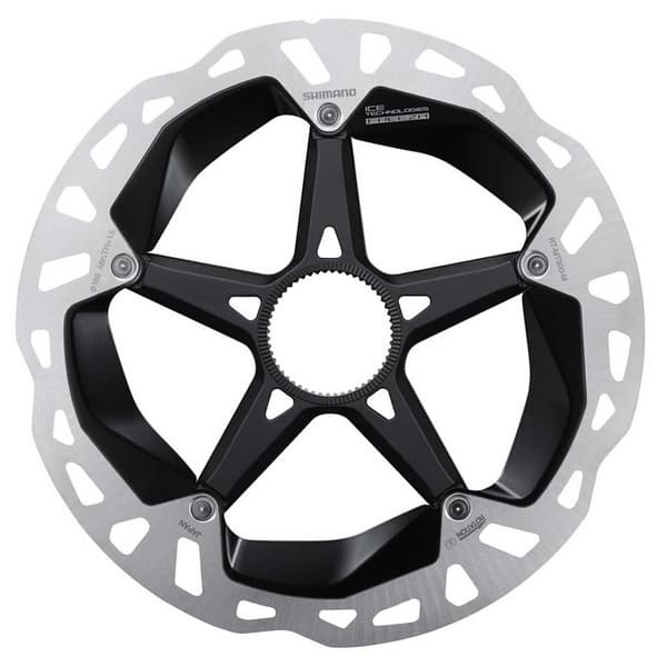 Shimano Skivebremse Med Ring Og Magnet Saint Mt900 Center Lock Søvfarvet 180 mm