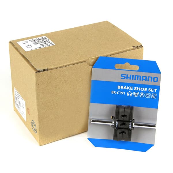 Shimano Bremseklodser Br-ct9110 10 Par Sort