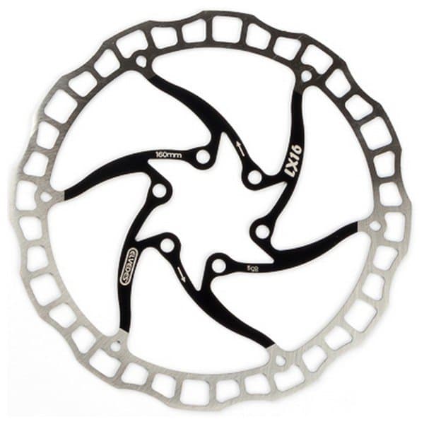 Elvedes Skivbroms Lx16 6b Silver 160 mm