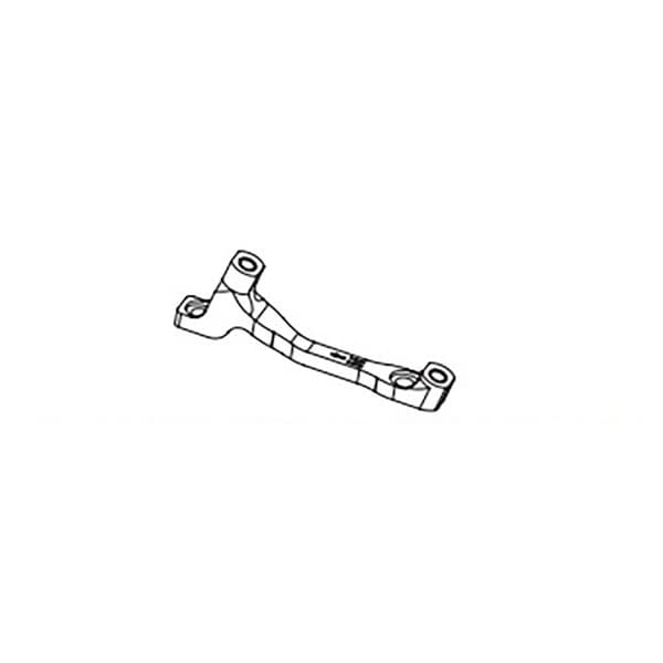 Hope Fram/bak H Is Skiva Adapter. Postmount Svart 160-183 mm / 180-203 mm