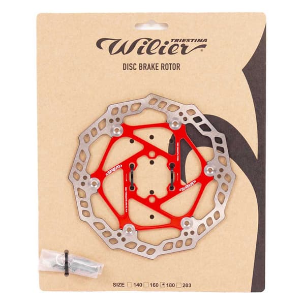 Wilier Skivbroms 6b Orange 203 mm