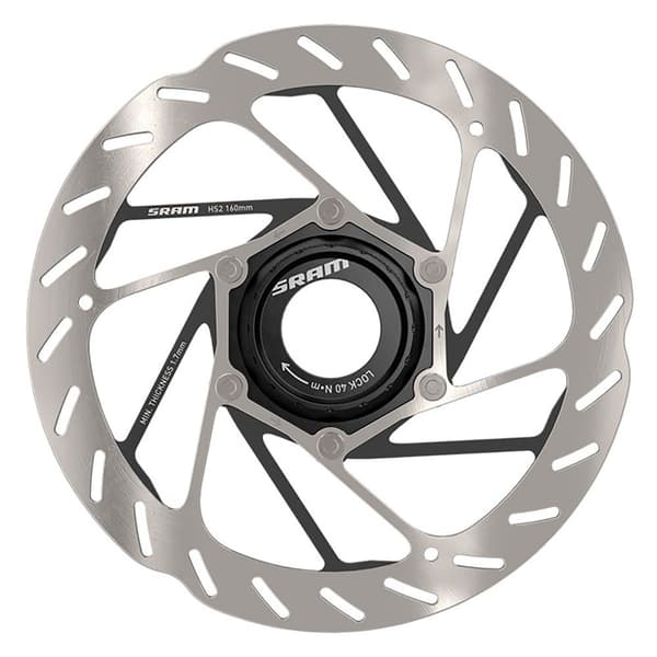 Sram Skivbroms Hs2 Center Lock Silver 160 mm