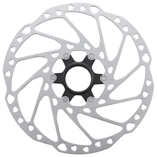 Shimano Skivebremse Med Ring Og Magnet Deore Rt64 12s Søvfarvet 203 mm