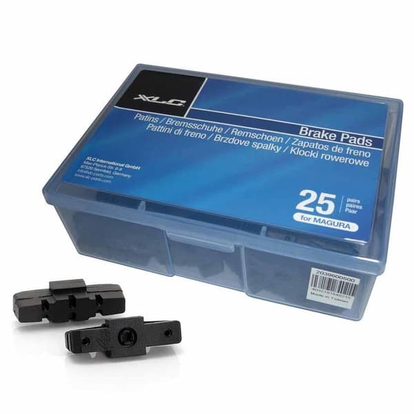 Xlc Brake Shoes 25 Pairs Svart