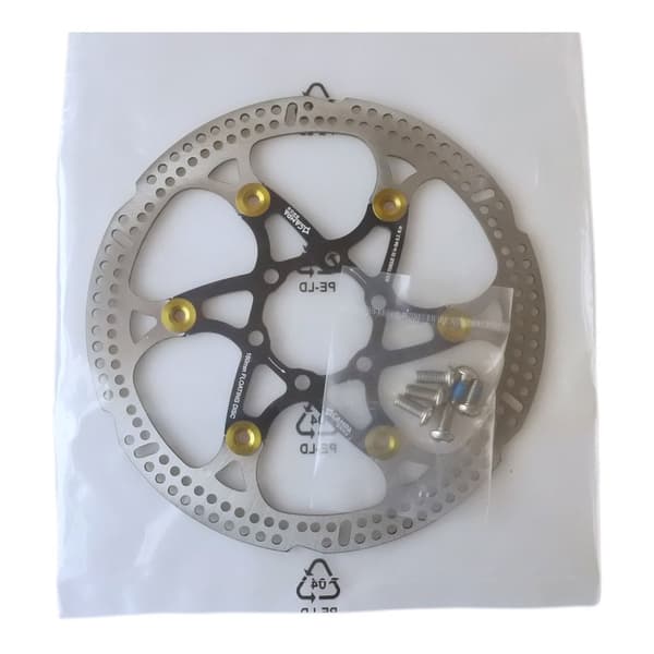 Campa Bros Flytande Skivbroms Kombat 6b Silver 180 mm