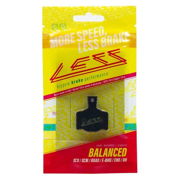 Less Organiske Skivebremseklodser Balanced Magura Mt2/mt4/mt6/mts 30 Stk Gylden
