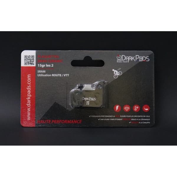 Darkpads Bromspedaler Sram Ceramic Svart