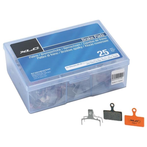 Xlc Skivebremseklodser Shimano Br M985 25 Par Orange,Grå