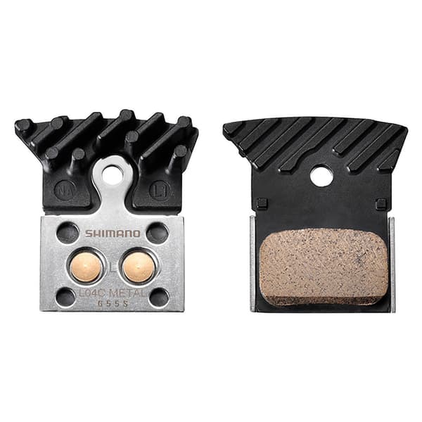 Shimano Metal Bremseklodser L04c Grå