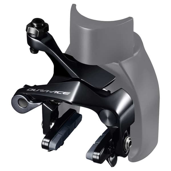 Shimano Bremsekaliber For Fælge Dura Ace R9100 Direct Anchorage Sort Front