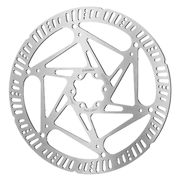Ashima Skivbroms Aro-21 E-bike 6b Silver 220 mm
