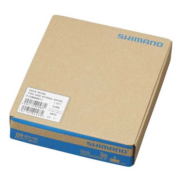 Shimano Harpiks Bremseklodser Med Fjeder D03s 25 Par Gylden