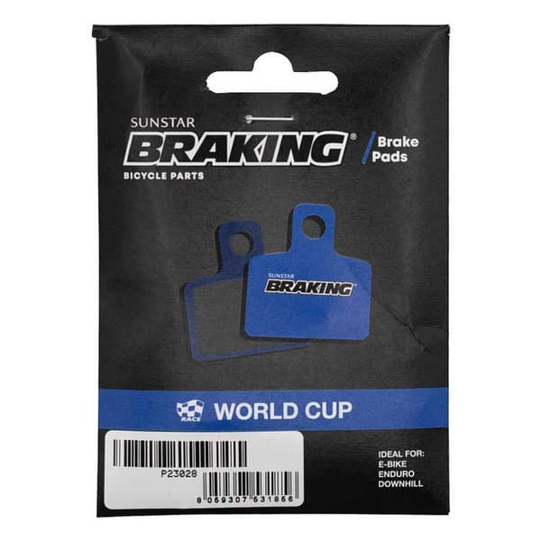 Braking Race World Cup Hope V4 Sintrede Bremseklodser Transparent