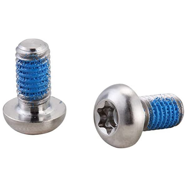 Elvedes Levyjarrun Ruuvit Titanium Torx 6 Yksiköitä Hopeinen